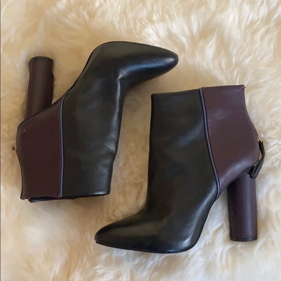 Cabi Purple and Black Bisset Bootie Size 8 - Picture 6 of 10